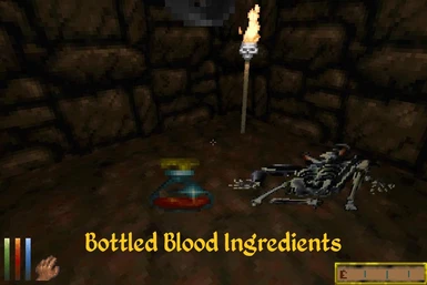 Bottled Blood Ingredients