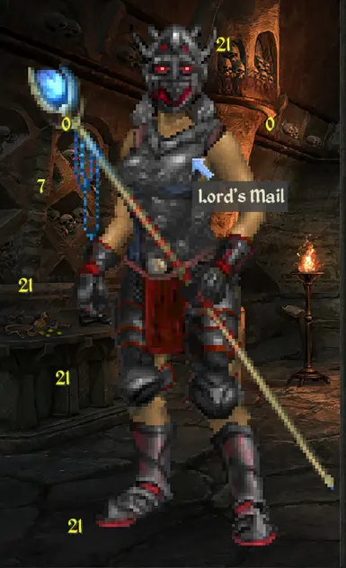 vanilla nord PC + earlier version of lord's mail, current staff of magnus