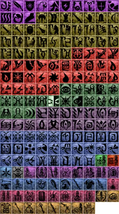 Morrowind Spell Icons