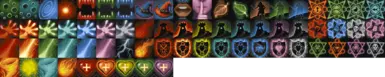 LoRes 64x64 Default Spell Icon Replacements