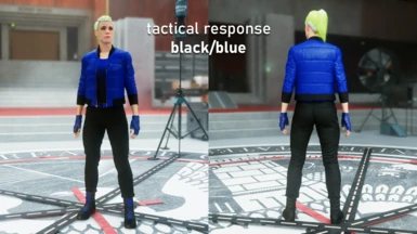 Tactical Response - Black & Blue