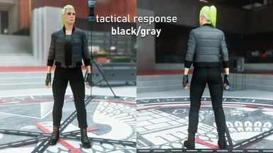 Tactical Response - Black & Gray