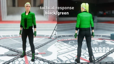 Tactical Response - Black & Green