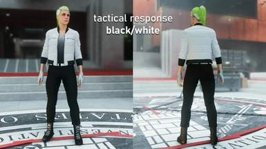 Tactical Response - Black & White
