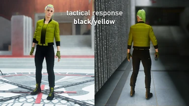 Tactical Response - Black & Yellow