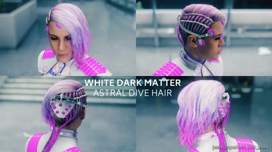 White Dark Matter : Astral Dive Hair