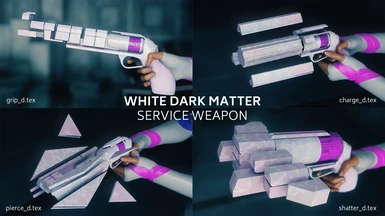 White Dark Matter : Grip, Charge, Pierce, Shatter