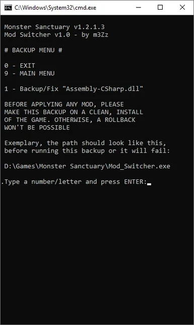 Mod Switcher Incl. 6 Mods (for v1.2.1.3)