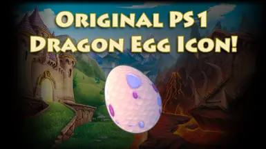 Original PS1 Dragon Egg HUD Icon