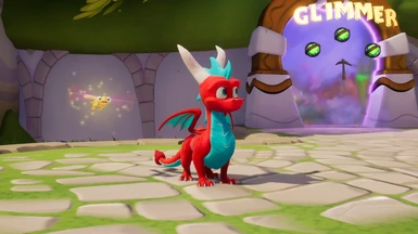 Red and Cyan Spyro