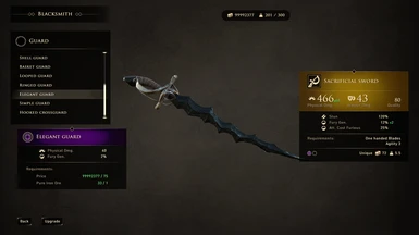 Better Legendary Items plus Slots for every weapon