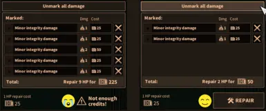 Clear Unaffordable Repair