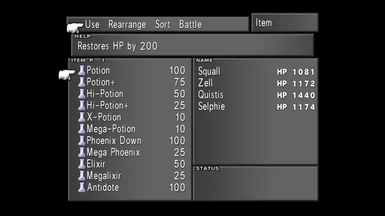 This is an older screen and shows the boosted HP values, which aren't present anymore.