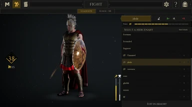 Spartan Shield and Sword
