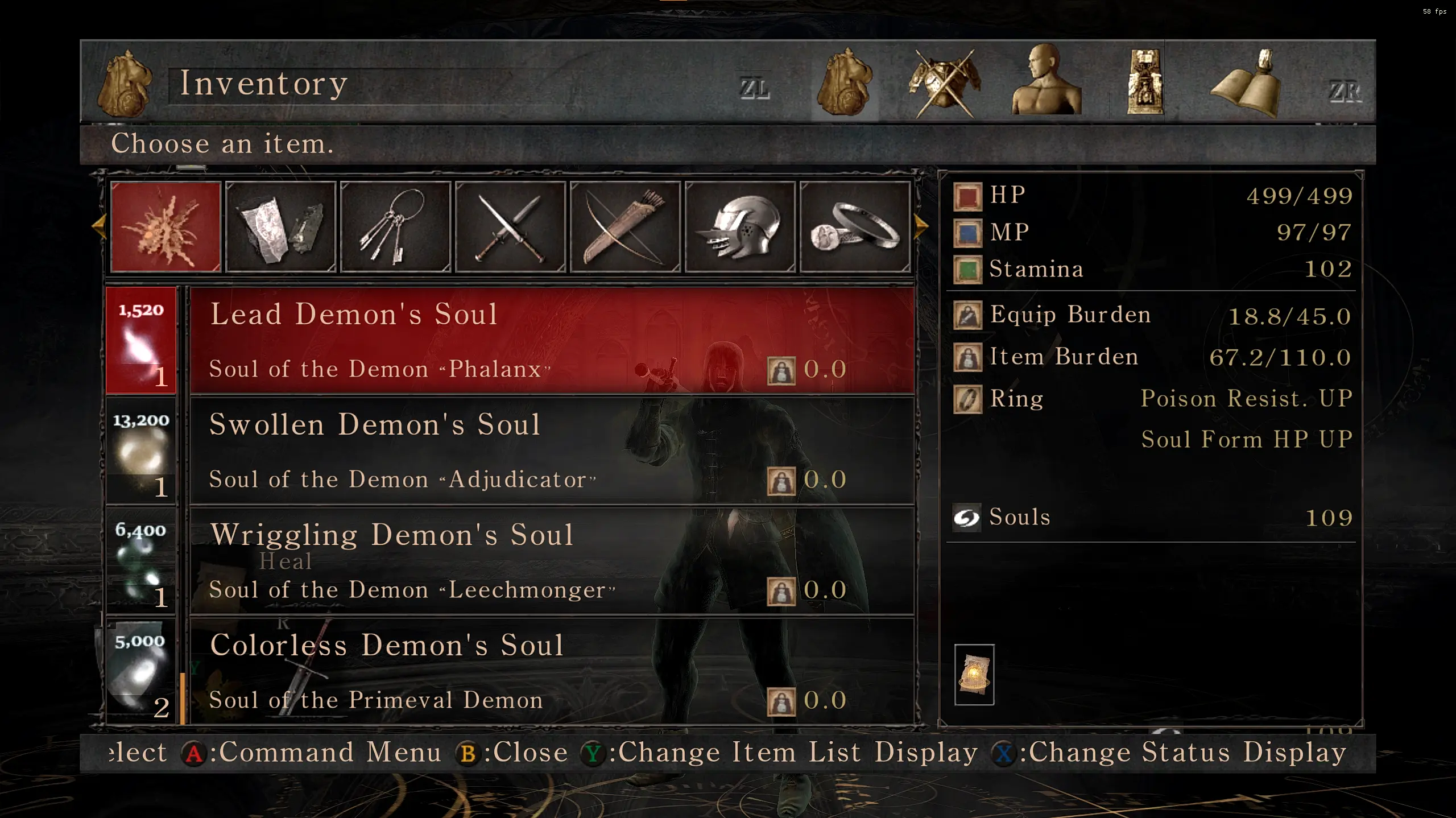 Demon's Souls Soul Value Icons mod preview