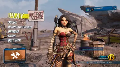Moxxxi outfit for Moze ( gunner )