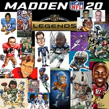 All NEW LEGENDS REVAMPED ( M20 mod ) - Permanently pre-activated All new X factors and superstar abilities. All player portraits have been added. For compatibility make sure u use Frosty mod manager-version 1.0.6.2 or 1.0.6.3