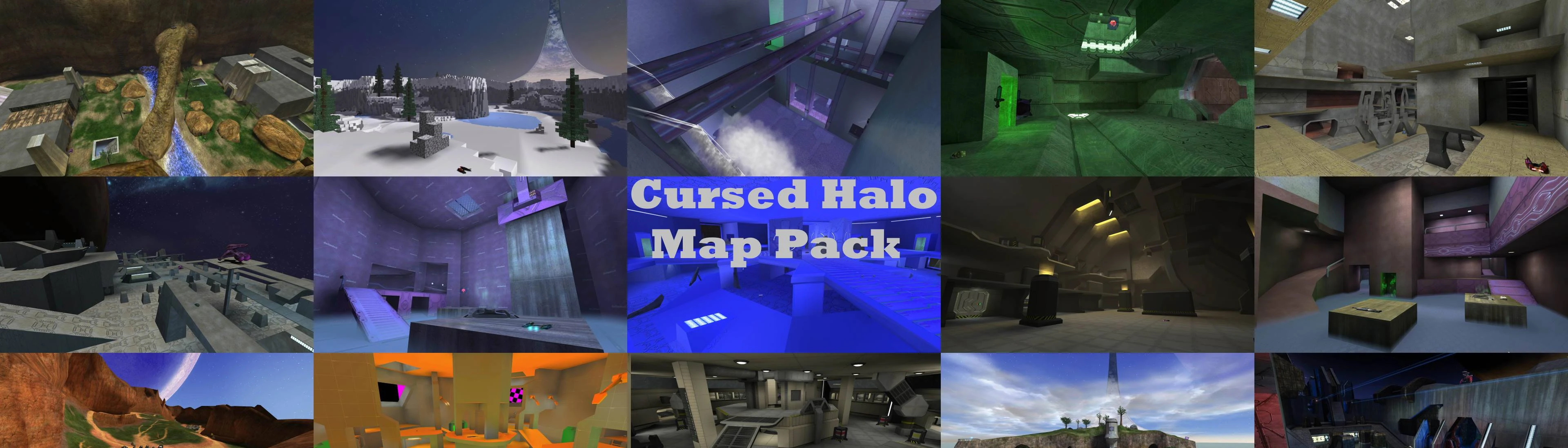 Cursed Halo Map Pack for MCC at Halo: The Master Chief Collection Nexus -  Mods and community