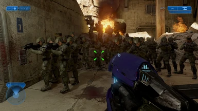 Spawn Marines in Halo 2