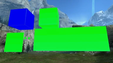 Green Screens in Halo Reach