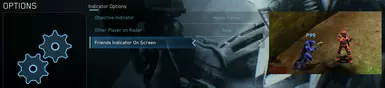Friends Indicator on Screen - No