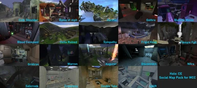 Social Map Pack for MCC - Halo CE