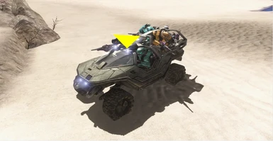 New seat animations for the Troop Warthog