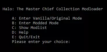 MCC Modloader