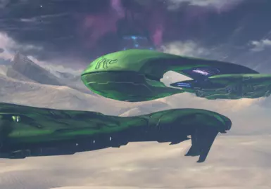 Friendly scarab ghost shade and ships