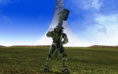 Halo 3 Gravity Hammer for Halo 2
