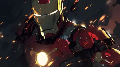 Sparked Iron Man