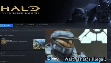 Anti Cheat Wait Thats Illegal Mod At Halo The Master Chief Collection Nexus Mods And Community