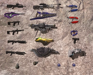 Halo 2 Anniversary Weapons for Halo 3