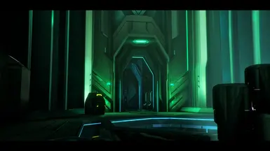 Green door