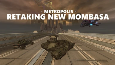 Metropolis - Retaking New Mombasa - Halo 2 Campaign Mission Overhaul