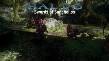 Halo 3 Swords of Sangheilos