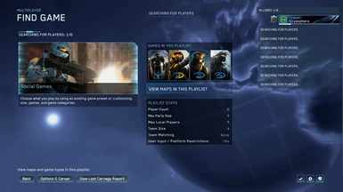Halo 3 Main Menu videos for MCC