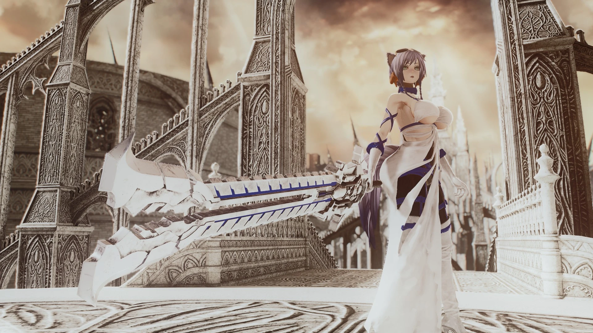 Code Vein: Argent Wolf Sword - The Glamour Dresser : Final Fantasy XIV Mods  and More