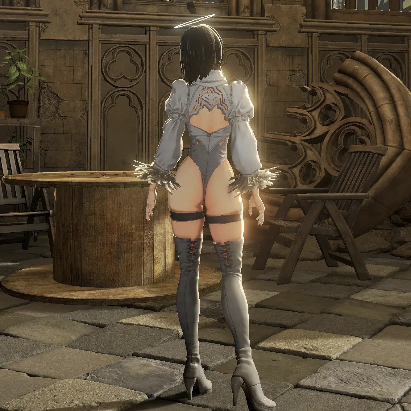 Colorable 2B Outfit at Code Vein Nexus - Mods and community