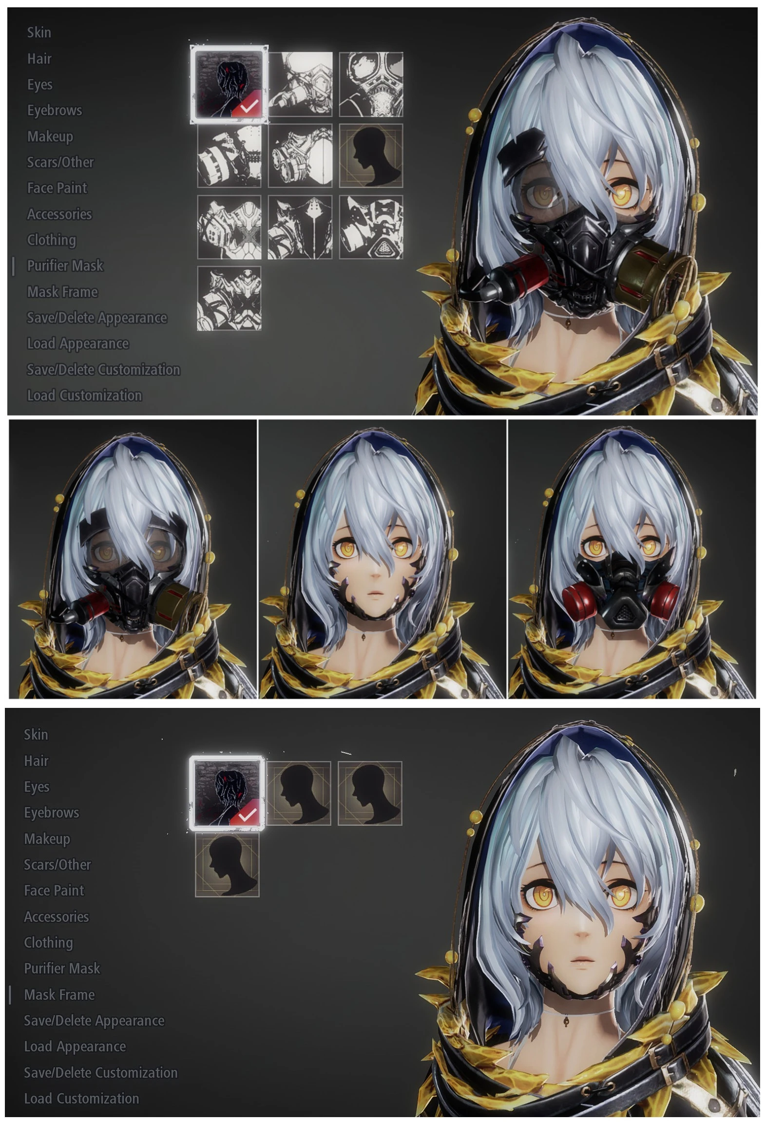 Playable Io S Characters And Veils Collection At Code Vein Nexus