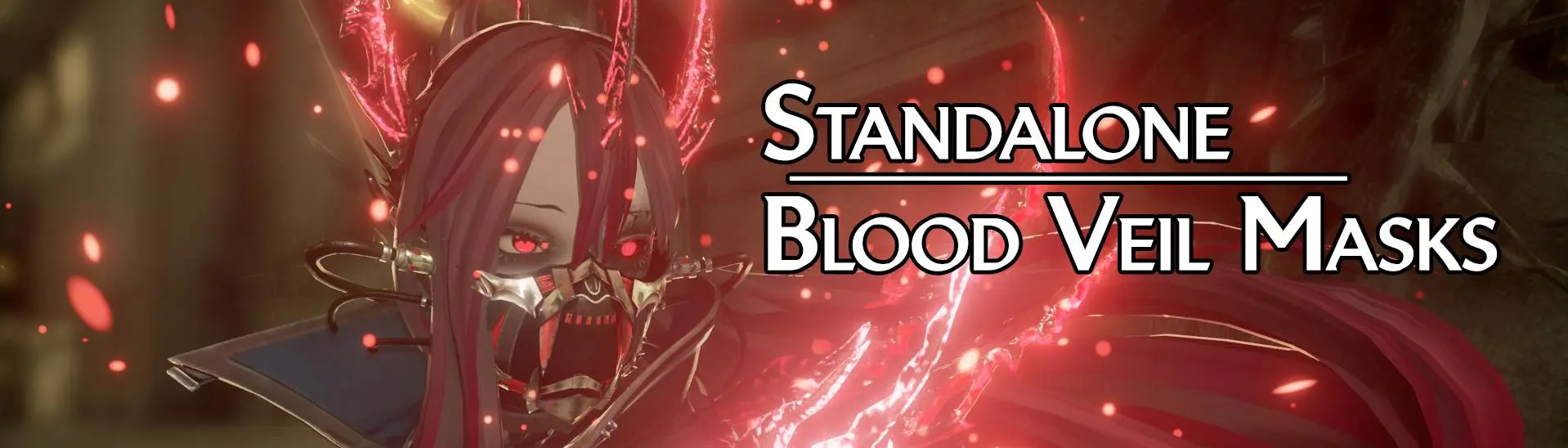 Code Vein No Blood Veils Mod For Female & Male 4K 