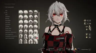 Code Vein Mod Showcase - Adorable Io's alternative Costume + Cruz's Hair  for the Player! 