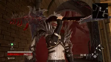 Queen's Knight Sword for Argent Wolf King's Blade at Code Vein