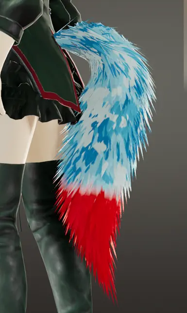 Fluffy Tails Accessory at Code Vein Nexus - Mods and community