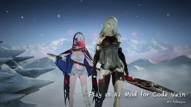 Colorable 2B Outfit at Code Vein Nexus - Mods and community