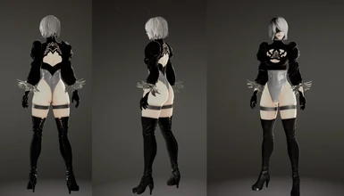 2B outfit on A2
