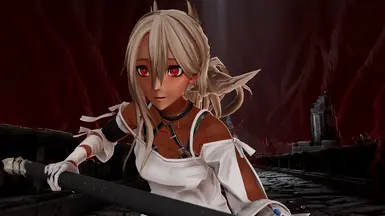 Code Vein Mod Showcase - Adorable Io's alternative Costume + Cruz's Hair  for the Player! 