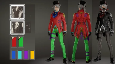 Jack's Alternate Outfit - Male Outfit Replacer at Code Vein Nexus ...