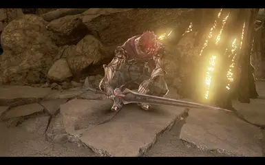 Lost holding Blade of Rebirth