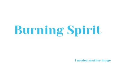 Burning Spirit Save File